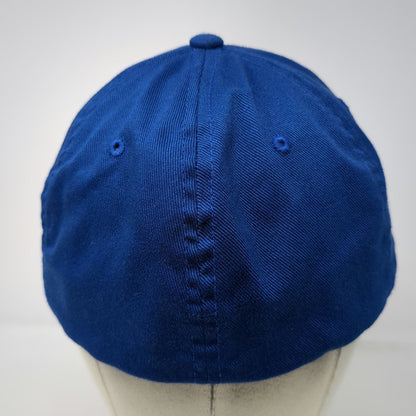 Port Authority Baseball Cap Blue White Red XL Flexfit Interstate Electric Hat