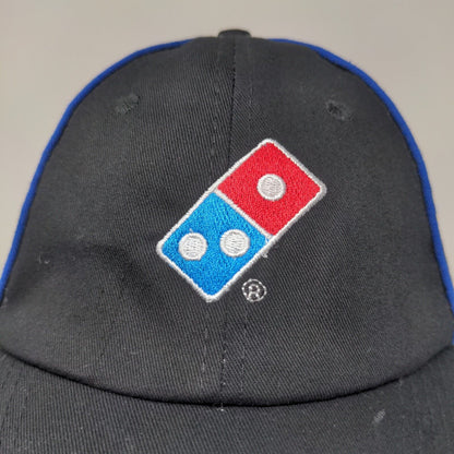 Domino's Gear Men's Strapback Hat Black Adjustable Embroidered Logo Employee