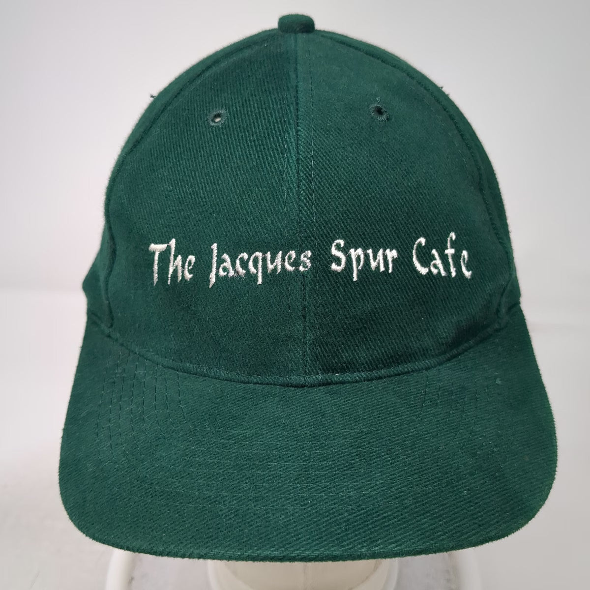 Otto Baseball Cap Green One Size Jacques Spur Cafe Cotton Slideback Hat
