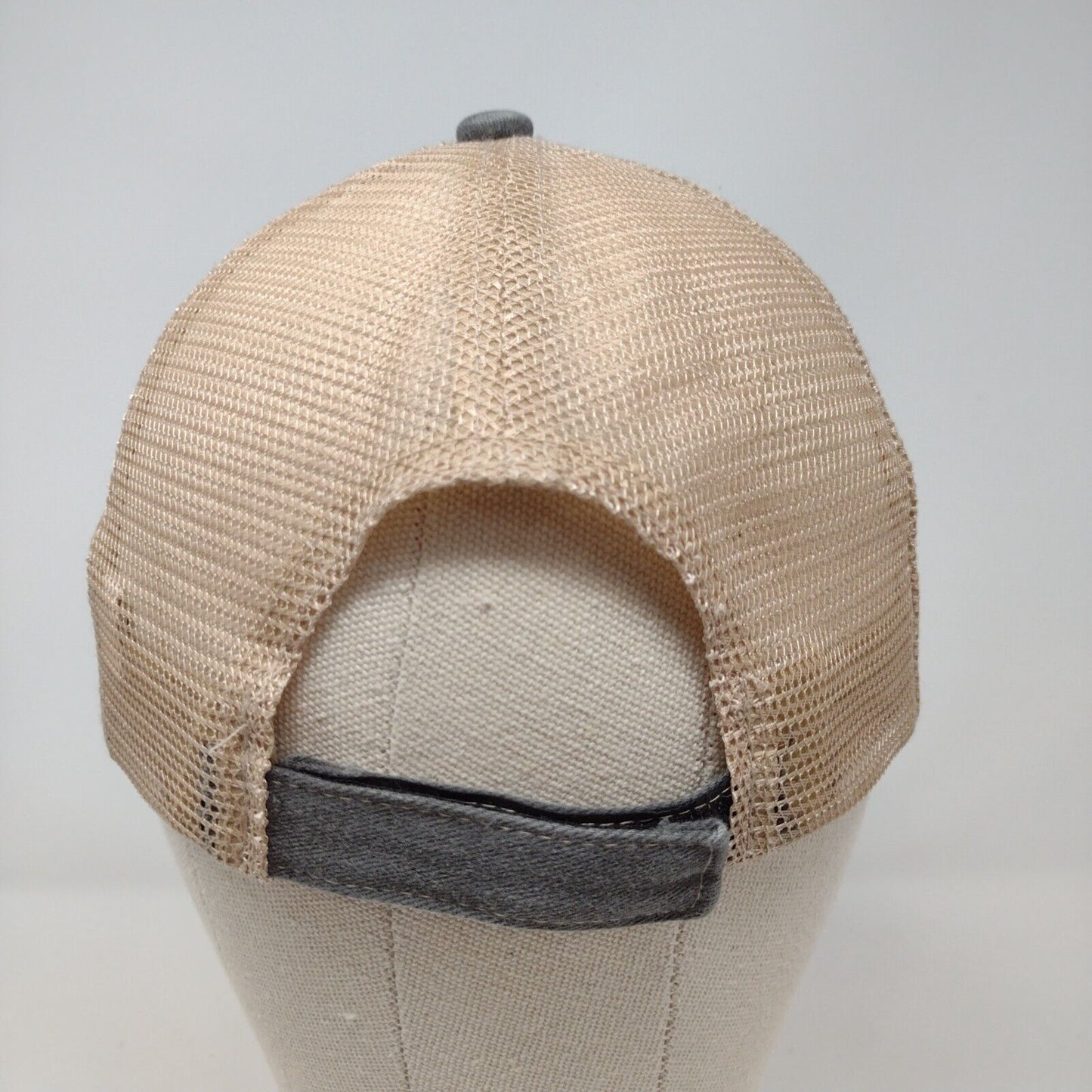 Unbranded Patch Strapback Mesh Back Trucker Hat Multi OSFM Colorblock