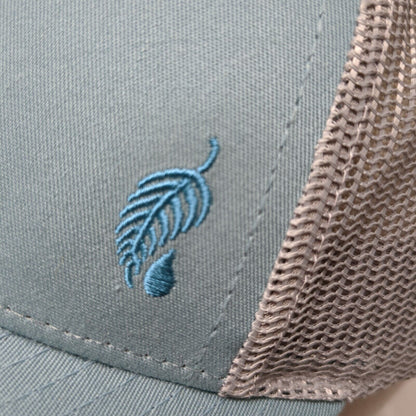 Melaleuca Snapback Mesh Back Trucker Hat Blue M-L Richardson W/Tags