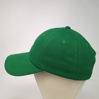 Supreme Lacoste L!ve Green Baseball Cap Hat Zipper Pocket Strapback Cotton