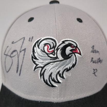Idaho Falls Chukars Strapback Hat Grayt OSFA Embroidered Logo Autographed