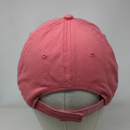 Stone Mountain Park Strapback Hat Pink OS Adjustable Embroidered Jacobson Hat