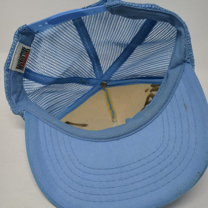 Madhatter Indiana Sports Games Trucker Hat Blue Red Snapback Mesh OSFM Vintage