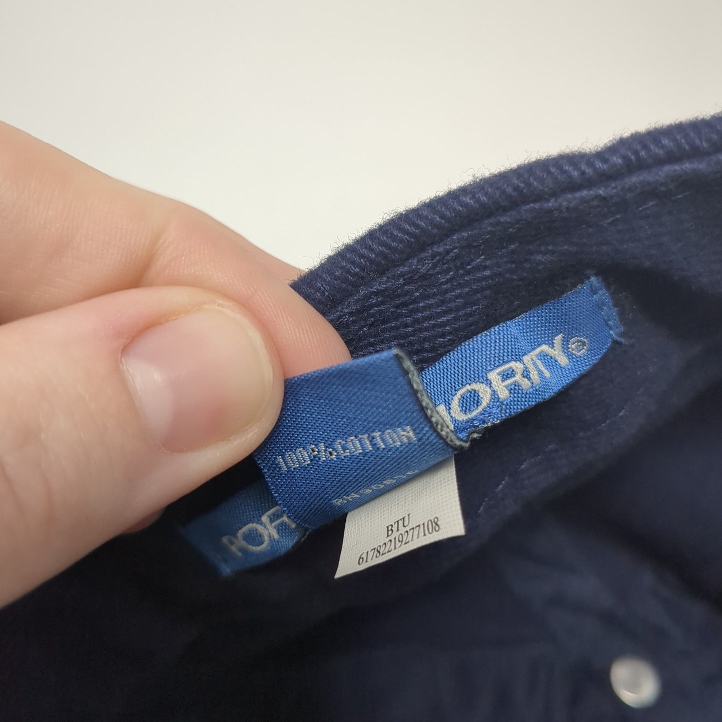 Snake River Stampede Baseball Cap Blue One Size Adjustable Port Authority