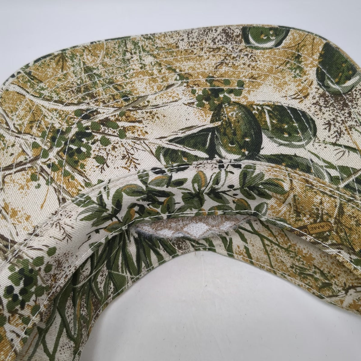 Game Guard Visor Hat Beige One Size Summit Mountain Cactus Camo Print Strapback