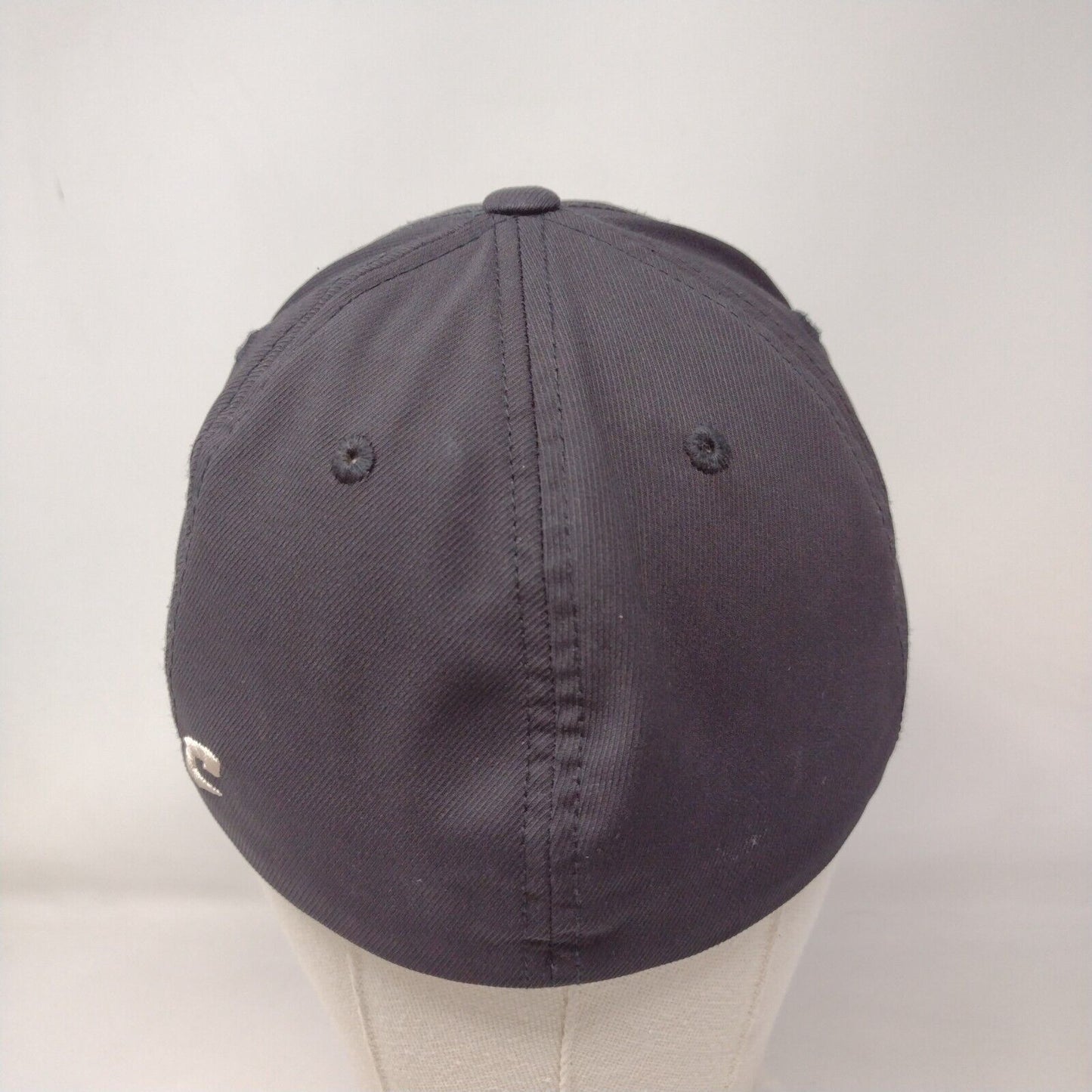 WV Fitted Hat Black S/M C-Fit HC2 Embroidered Vented Holes 6 Panel Champro