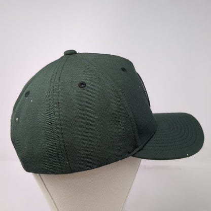 Brixton 5 Panel Gray Hat One Size Snapback Shield Patch Wool Blend MFG CO Cap