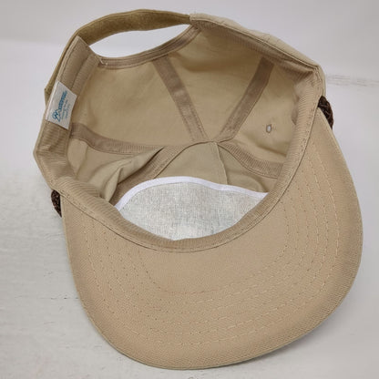 Mountaintop Marketing 5 Panel Beige Simplot Soilbuilders Rope Hat Vintage