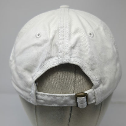 Sportsman Lima One Capital Baseball Cap White One Size Slideback Cotton Logo Hat