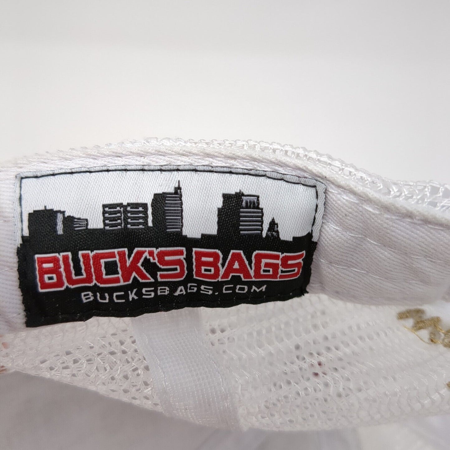 Farm Bureau Ins We Know Idaho We Grew Up Here Trucker Hat Tan OS Buck's Bags