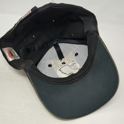 NRG Baseball Cap Black One Size POW MIA USA Flag You Are Not Forgotten Hat