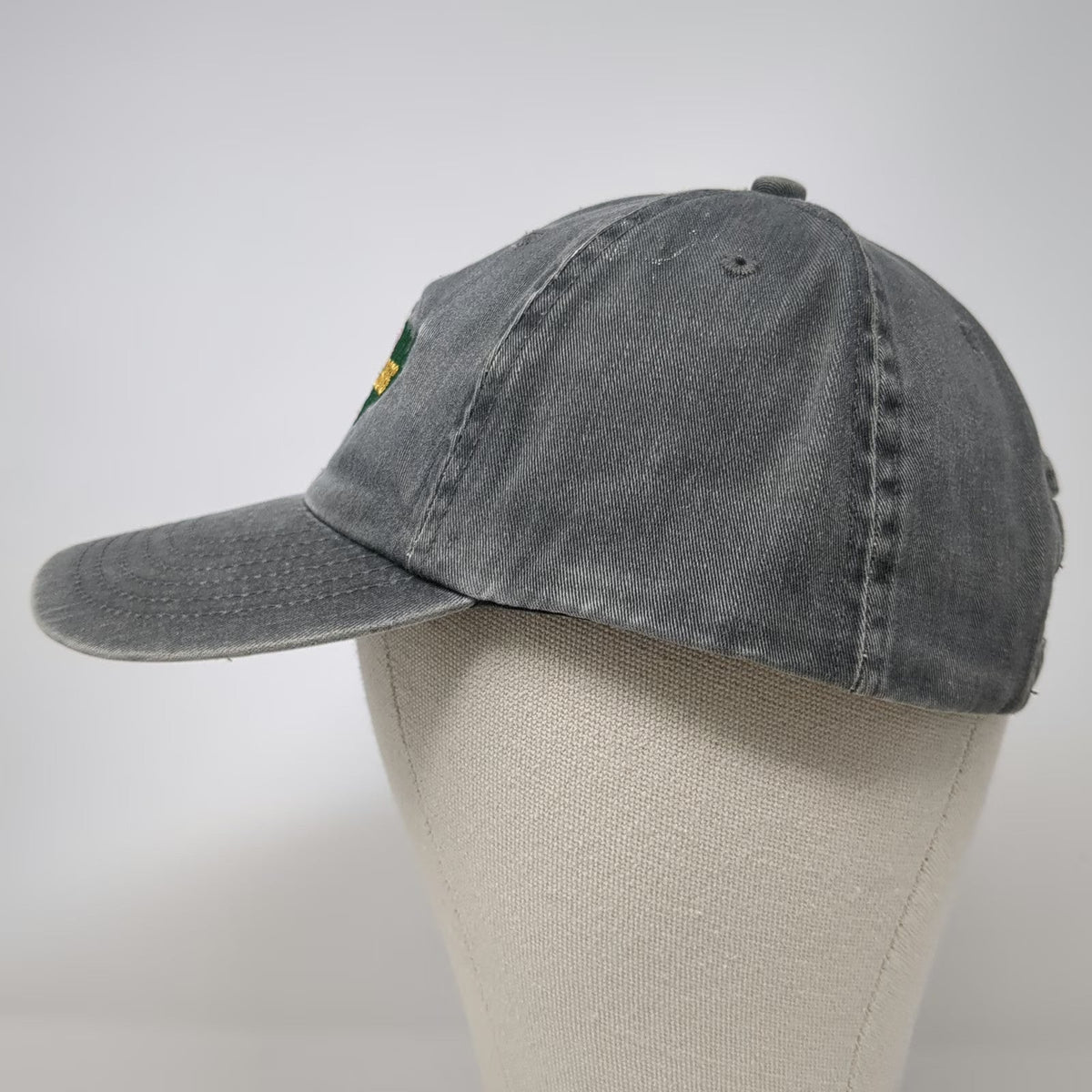 Royal Baseball Cap Gray One Size Howe Caverns Embroidered Slideback Cotton Hat