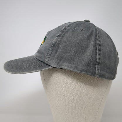 Royal Baseball Cap Gray One Size Howe Caverns Embroidered Slideback Cotton Hat