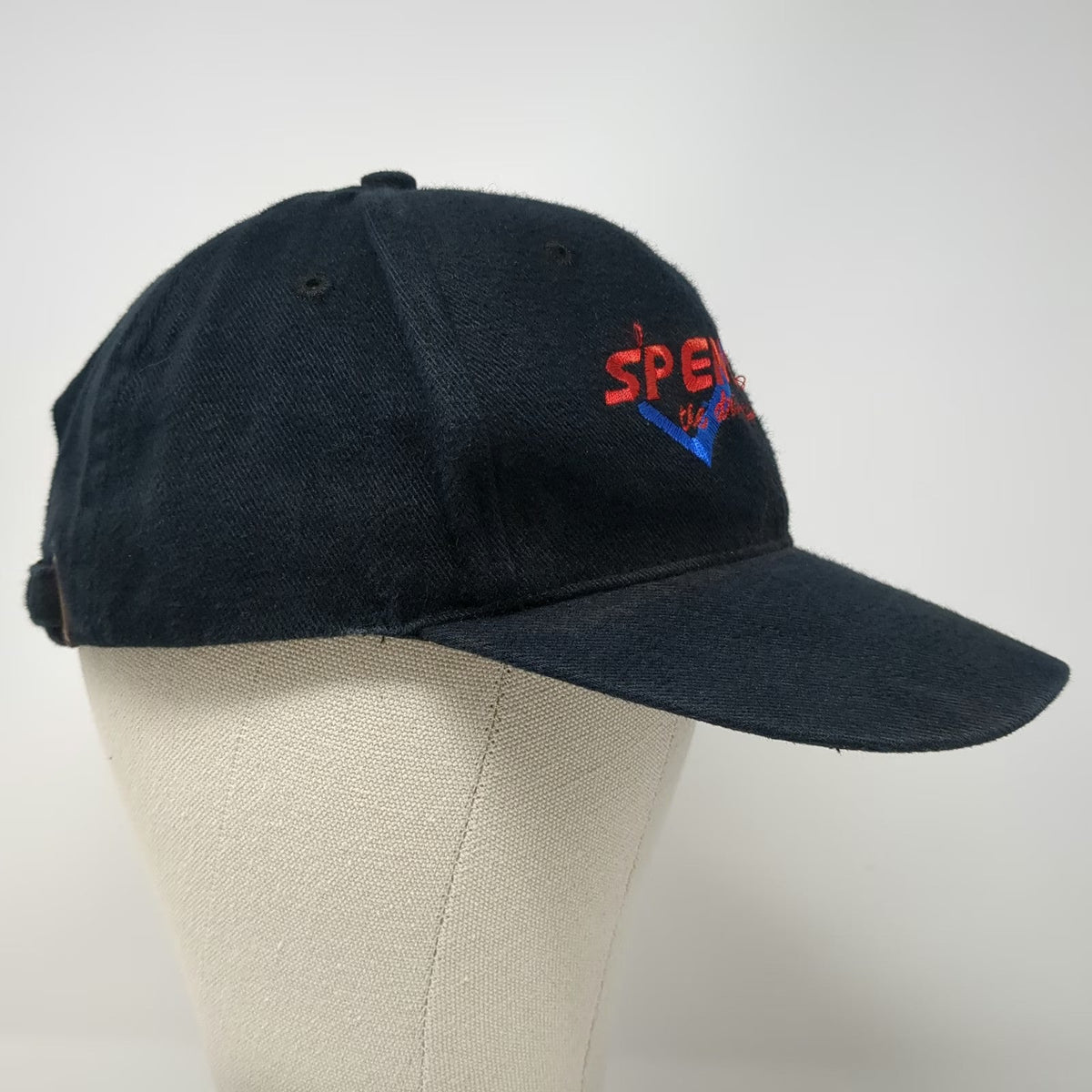 Cotton Deluxe Baseball Cap Black Red Blue One Size Spencer Driving Force hat