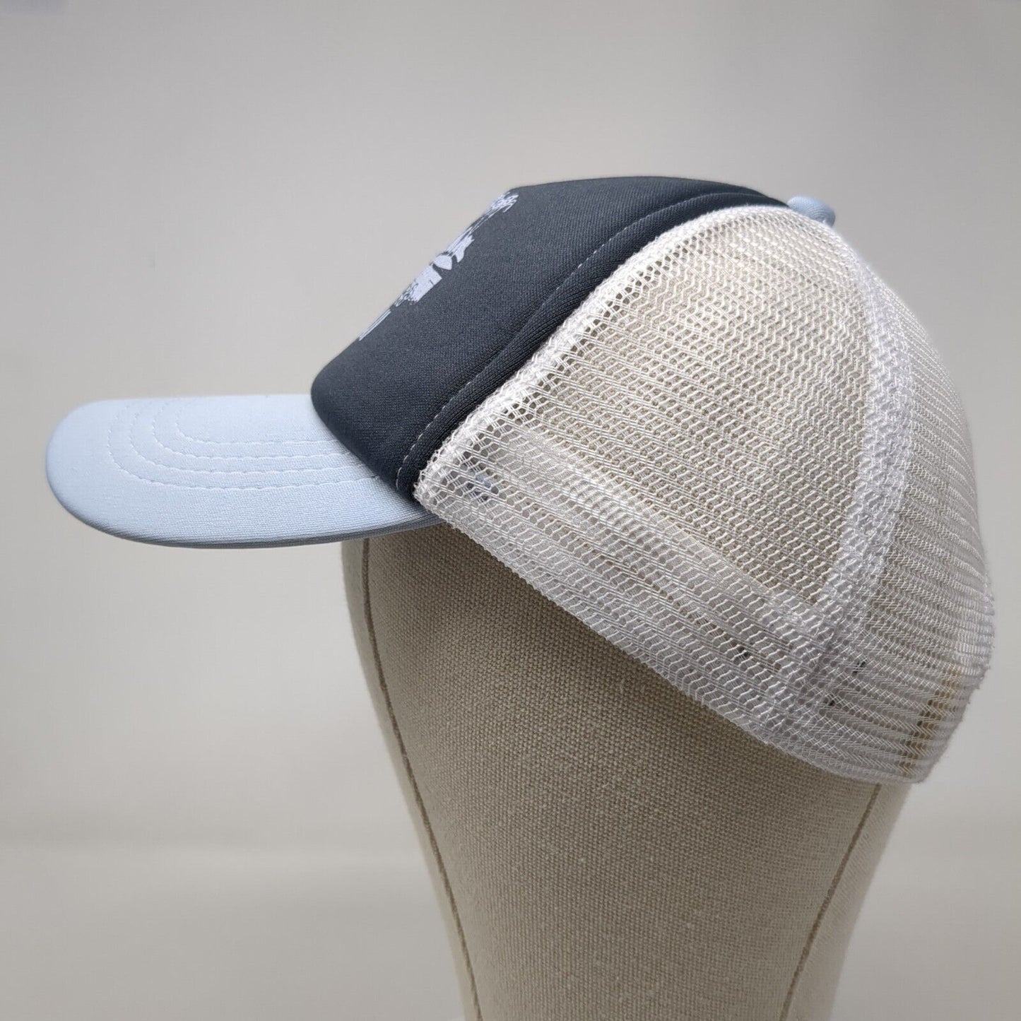 Island of Hawaii Snapback Mesh Back Trucker Hat Multi One Size Colorblock