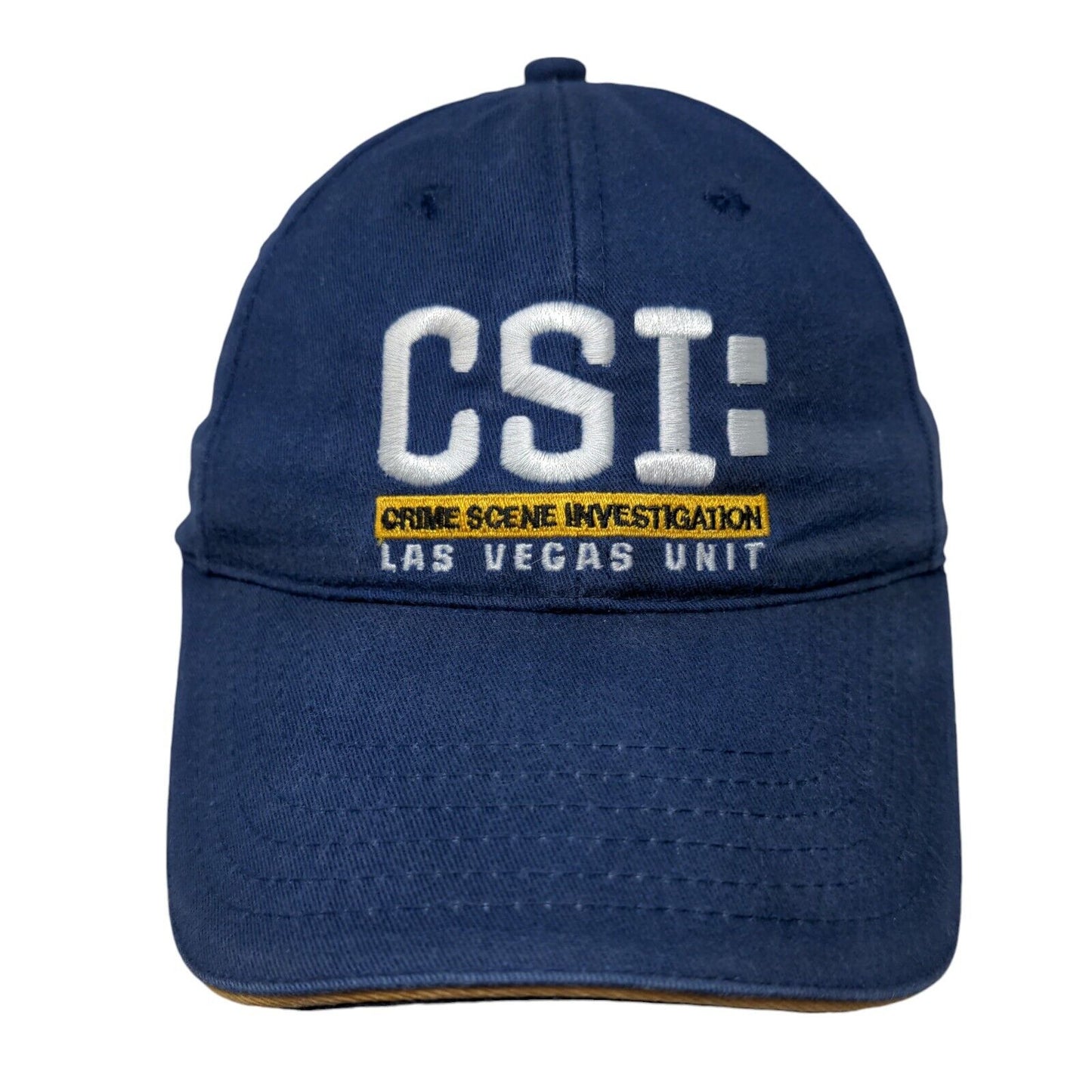 CSI Crime Scene Investigation Las Vegas Unit Slideback Hat Blue One Size SNCO