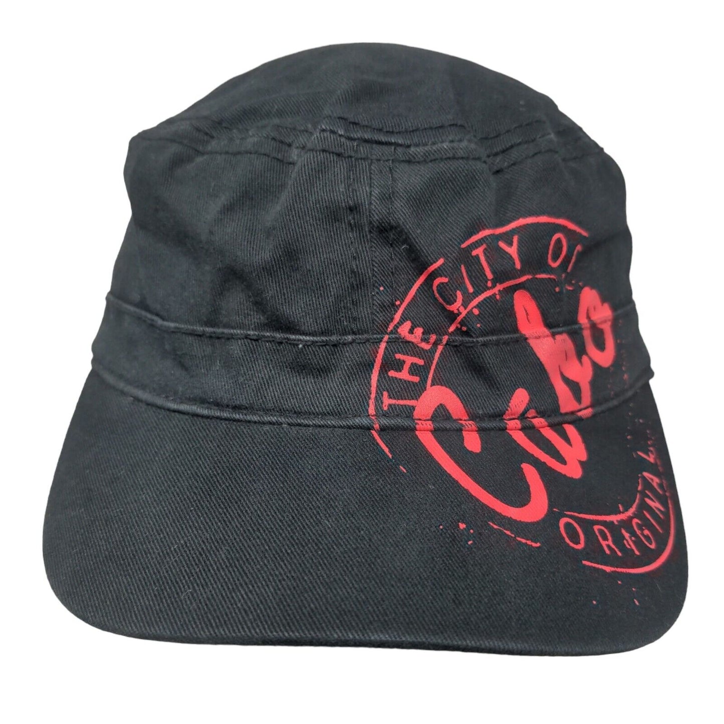 The City of Cabo Original Strapback Army Cap Black OS Adjustable Robin Ruth