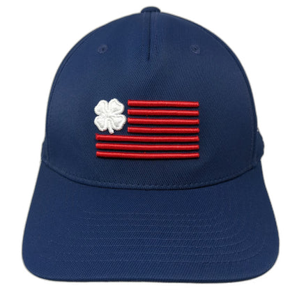 Black Clover 5 Panel Blue One Size Hat Cowboys Golf Club Live Lucky Snapback