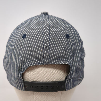 Unbranded Snapback Hat Multi OSFA Pinstripe Anchor Palm Tree Patch