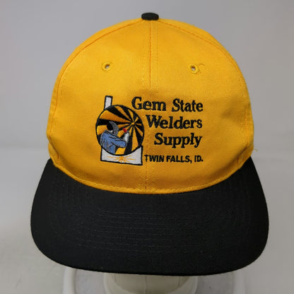 Otto Snapback Hat Yellow One Size Gem State Welders Supply Twin Falls ID Welding