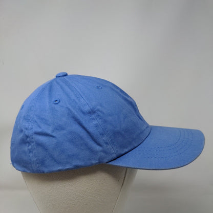 Gap Strapback Hat Blue Large Adjustable Solid 6 Panel Vent Holes Blank