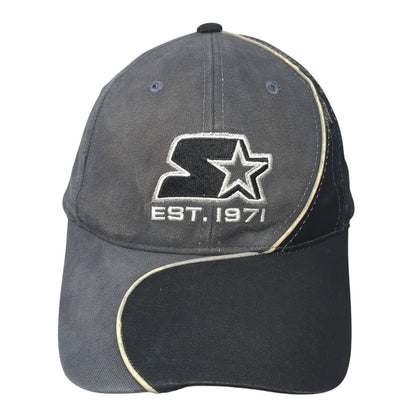 Starter Est. 1971 Strapback Hat Gray One Size Adjustable Embroidered
