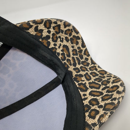 Trump 2020 Strapback Trucker Hat Multi Animal Print One Size Ponytail