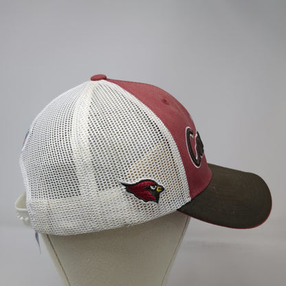 Reebok Arizona Cardinals NFL Trucker Hat Red Brown White One Size Mesh Snapback