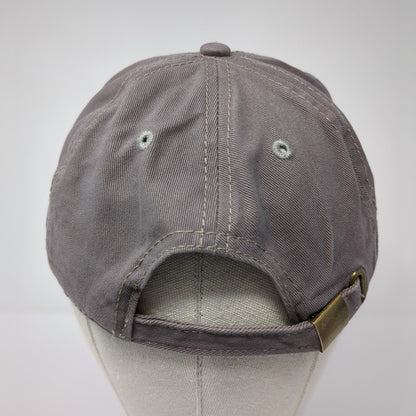 Schrade Slideback Hat Gray One Size Adjustable Embroidered 6 Panel