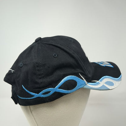 Alltel Racing 12 Ryan Newman Black Baseball Cap One Size Checkered Flag Hat
