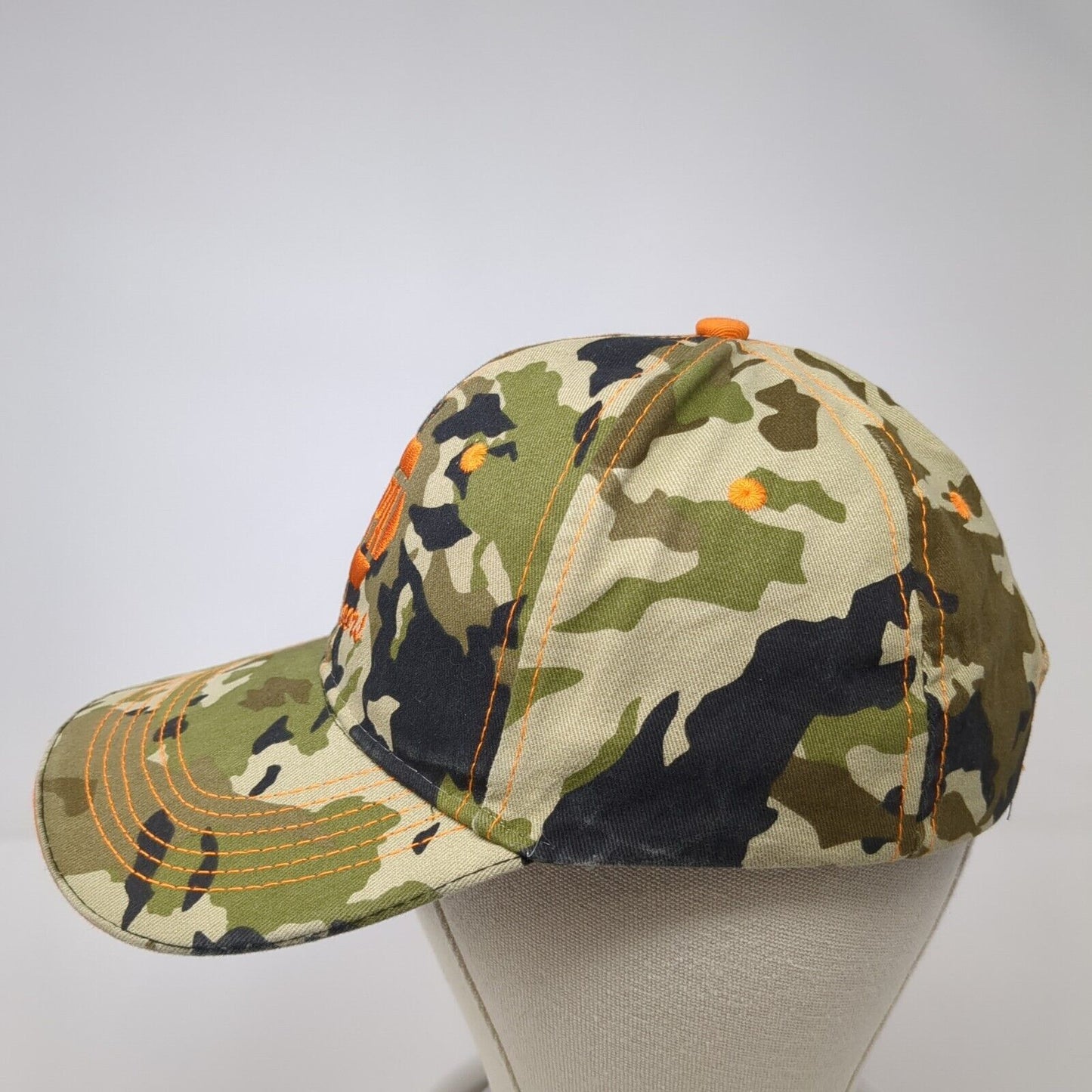 NAPA Outdoors Strapback Hat Camouflage One Size Adjustable 6 Panel