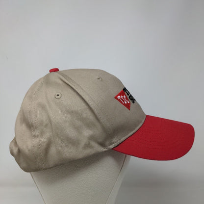 Tractor Supply Co. Snapback Hat OSFA Tan Adjustable Embroidered Logo