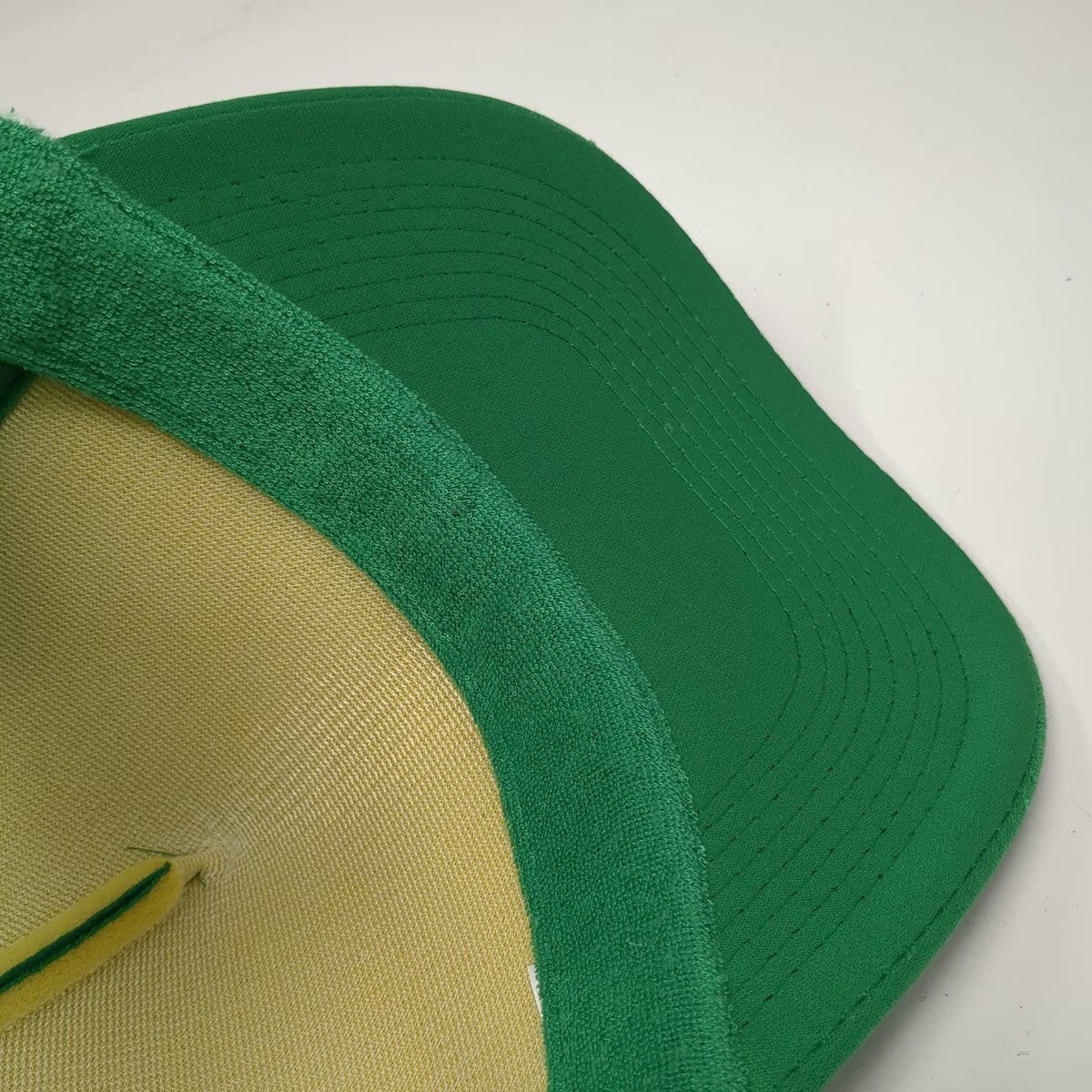 OTTO Trucker Hat Green One Size Silver Kentwood Mesh Snapback Foam Rope Hat