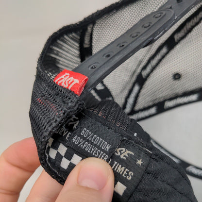 Fasthouse Speed Style Good Times Trucker Hat Black One Size Mesh Back 6 Panel