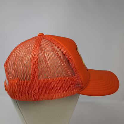 Otto Trucker Hat Orange One Size John Wayne Cancer Foundation Block The Blaze