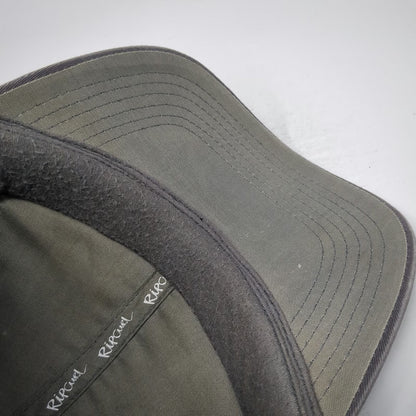 Rip Curl Baseball Cap Gray One Size Fitted Embroidered Logo Australia Surf Hat