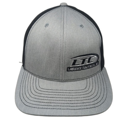 Richardson Trucker Hat Gray One Size LTC Lawrence Tractor Co Model 112 Snapback
