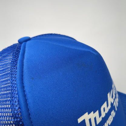 Makita Power Tools Snapback Rope Trucker Hat Blue One Size Mesh Back