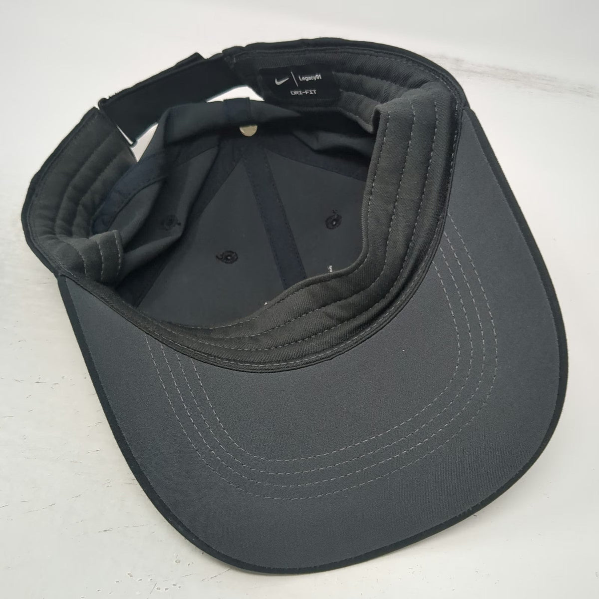 Nike LMNT Baseball Cap Black One Size Dri-Fit Legacy 91 Stay Salty Strapback Hat