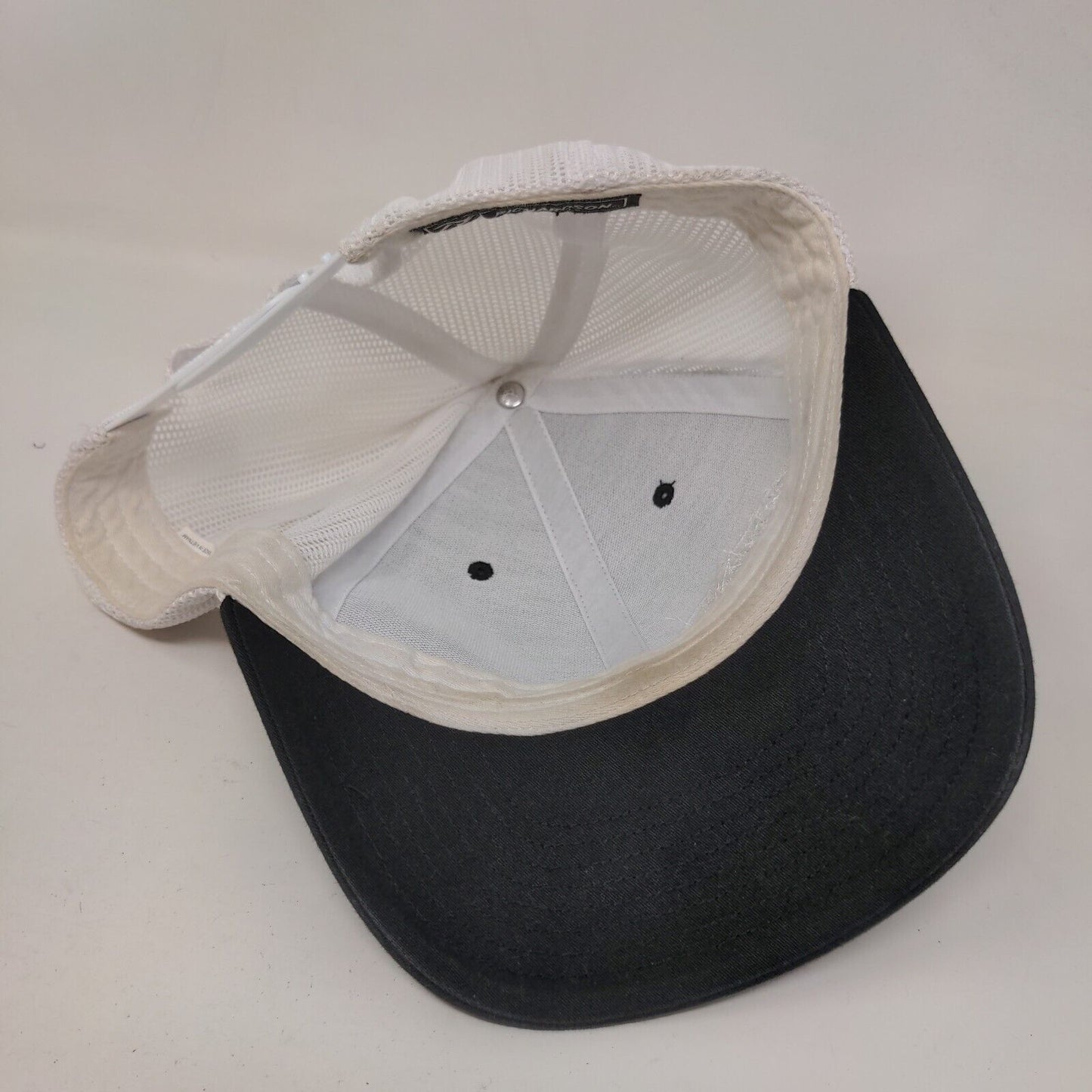 Company Wrench Snapback Mesh Back Trucker Hat Black One Size Colorblock