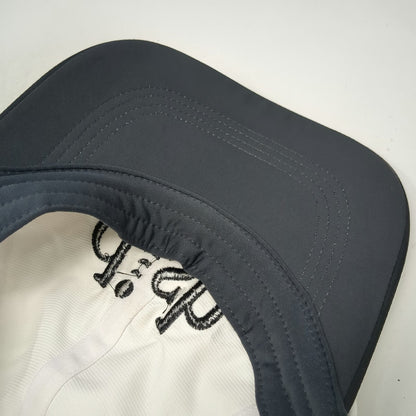 Nike Baseball Cap White One Size Dish Network Logo Perforated Golf Strapback Hat