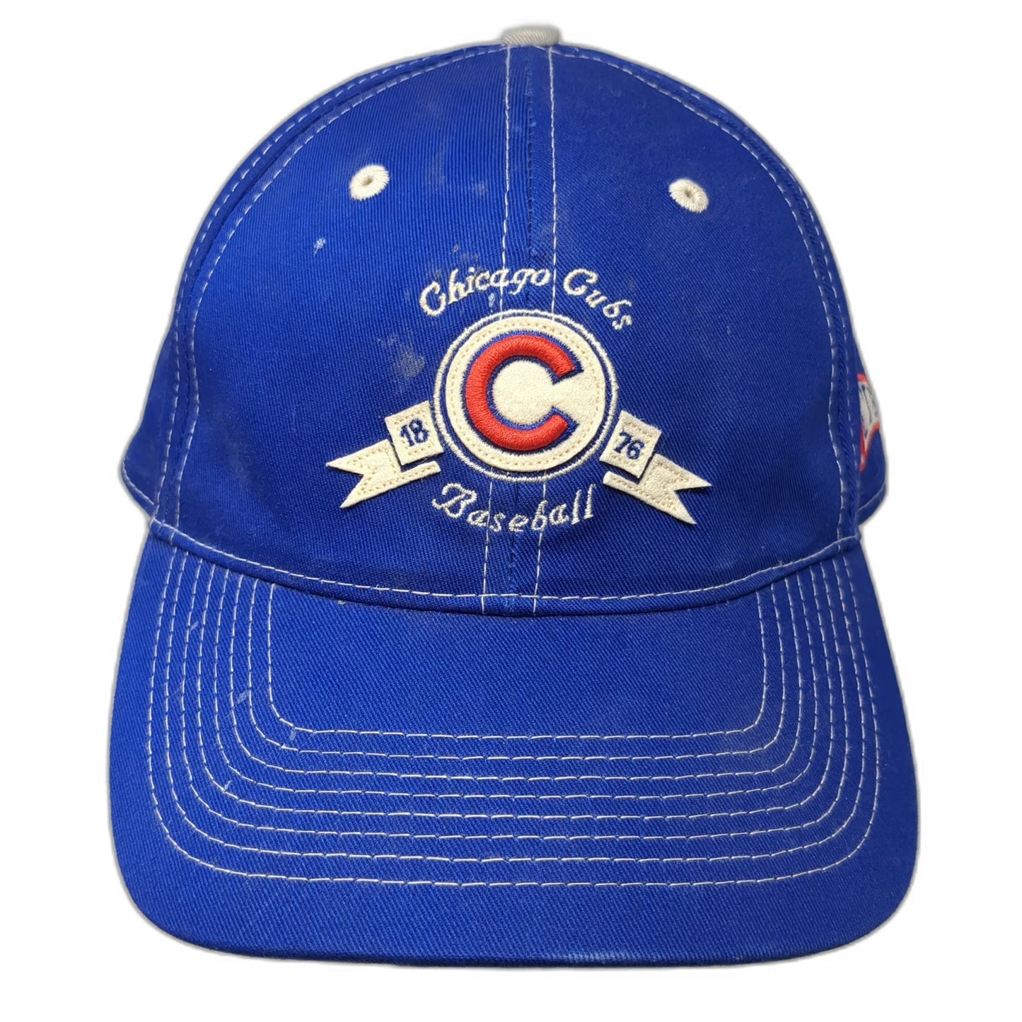 Chicago Cubs MLB Drew Pearson Blue Baseball Cap Hat One Size Embroidered Logo