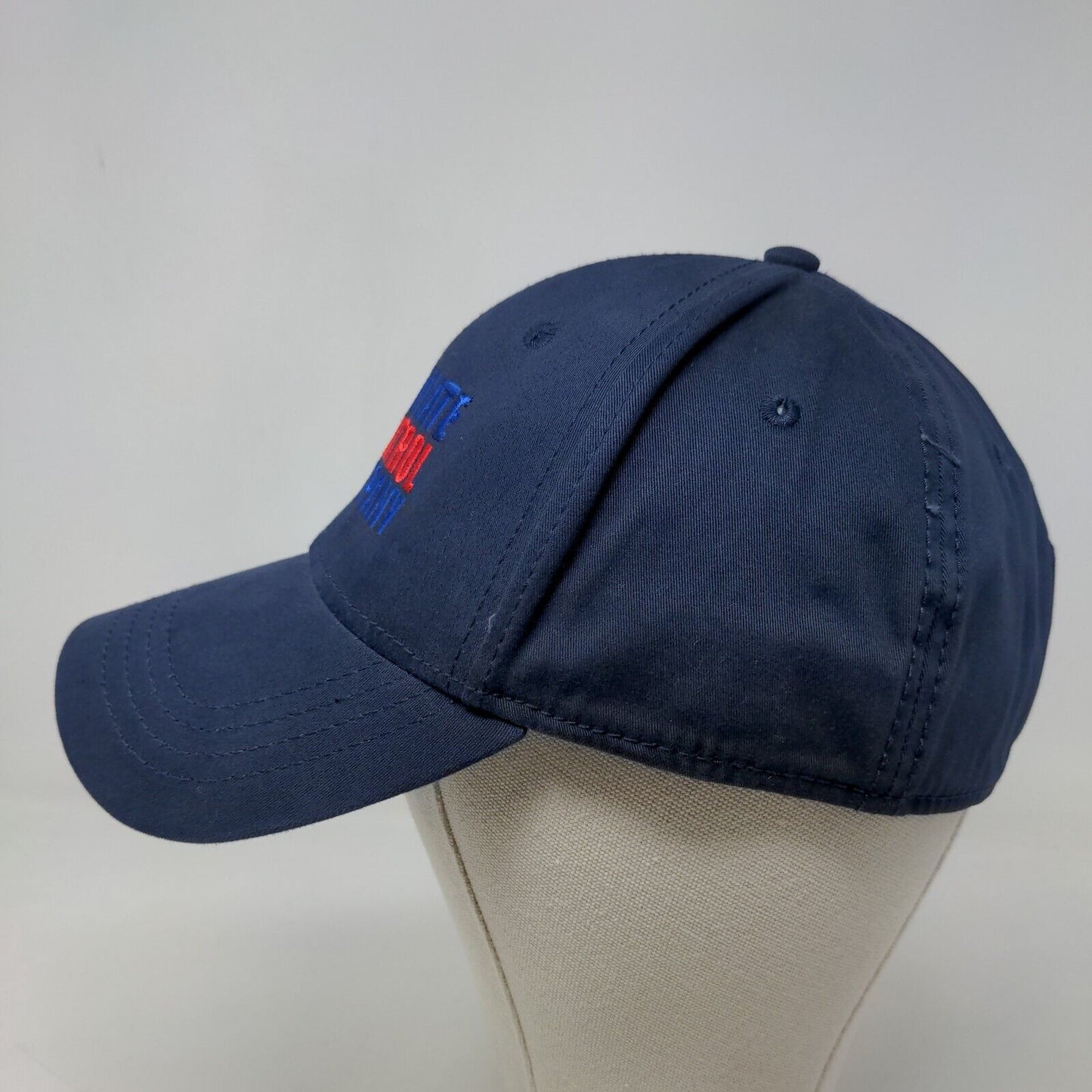 Cap America Golf Men's Fitted Hat Blue Size L/XL Climate Control Company Logo