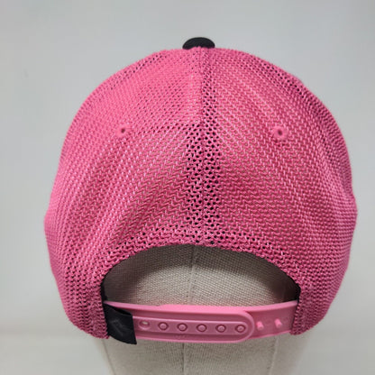 Rock & Roll Denim Cactus Print Snapback Trucker Hat Multi One Size Mesh Back