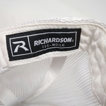 Richardson 115 Trucker Hat Black L Provincial Senior Living Mesh Snapback Brim