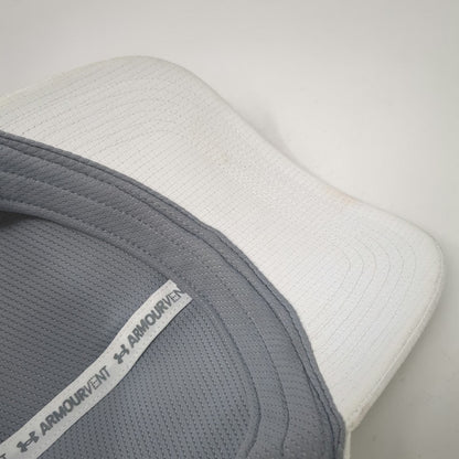 Under Armour Baseball Cap White XL Fitted Iso-Chill Armourvent Cooling Hat