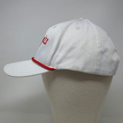 Wawa 5 Panel White One Size Hoagies Red Rope Script Snapback Polyester Hat