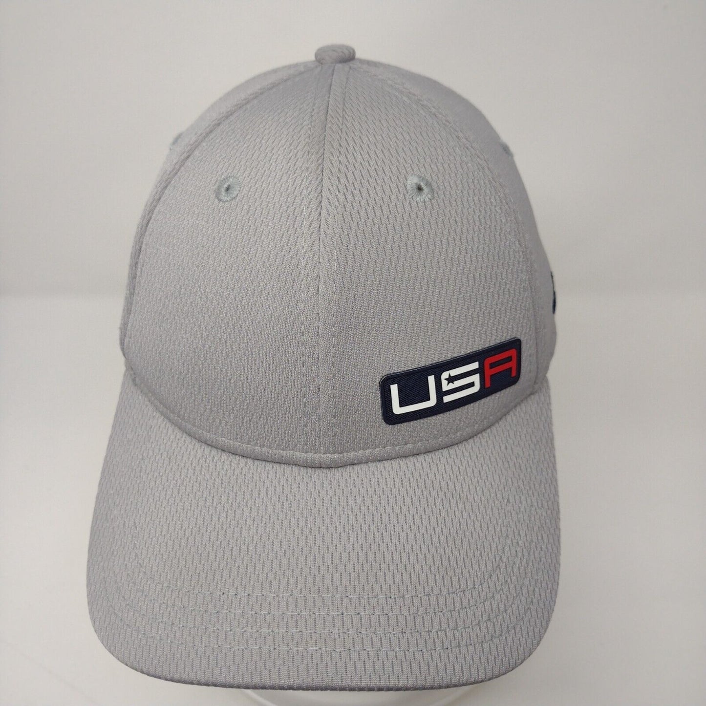 USA 2020 Strapback Hat Gray OSFM Adjustable New Era Golf Outlast